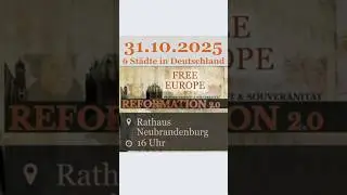 Am 31.10.25 Reformation 2.0 in Neubrandenburg
