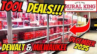 Rural King только что отказался от предложений Milwaukee Tool, которые разлетаются с полок