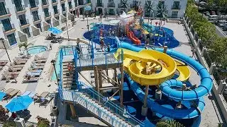 Room Tour of the Courtyard Anaheim Theme Park Entrance || Get Away Today