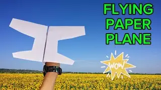 How to make flying paper plane , very easy paper plane , very high flying paper plane , paper glider