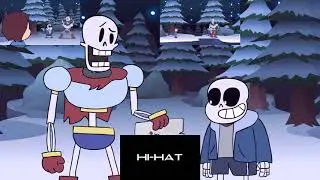 [Sparta Remix] Papyrus Finds A Human has a Sparta Madhouse Remix (SFP Edition)