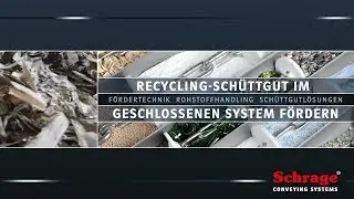 F&ouml;rderung von Schredder f&uuml;r die Recyclingindustrie