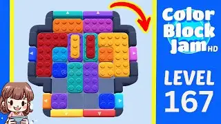 Color Block Jam Level 167 Solution Walkthrough