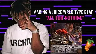 How To  Make A Juice WRLD Beat in UNDER 15 minutes | FL Studio tutorial (Silent cookup)