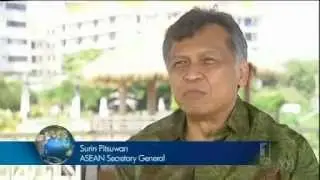 Jim Middleton talks to Dr Surin Pitsuwan, ASEAN's outgoing Secretary General.