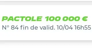 Pactole 100 000&euro; loto foot 7 🤑