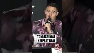 Tom Aspinall keeps it real & honest 😂 #TomAspinall #CirylGane #UFC321