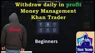 Earn and Withdraw daily with Money Management Khan Trader | Pocket Option | IQ Option