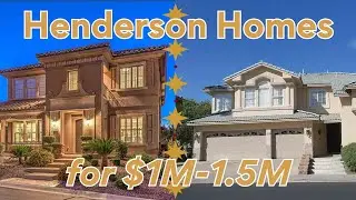 What $1-1.5 Million Buys You in Henderson, NV &ndash; Luxury Home Tour!