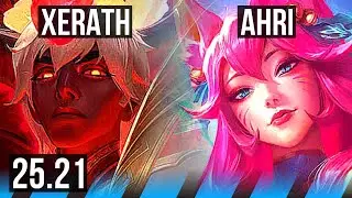 XERATH vs AHRI (MID) | EUW Master | 25.21
