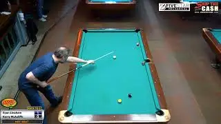 Ryan Lineham VS Kerry McAuliffe | Race to 5 - 9 ball.