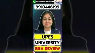 UPES University Dehradun BBA Review in 60 Seconds! | Fees | Placement | Specialization