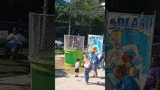 Sistercare Fundraiser Dunk Tank Director Office at Violent Crime Prevention Trevon Fordham 😀