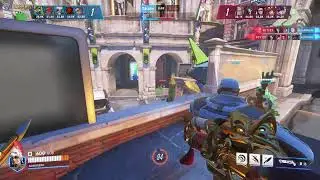 [Round 3/5] The OP Queen Lucio Speed Rush Comp by SOMBRERO &mdash; Overwatch 2 Replay XQXK6F