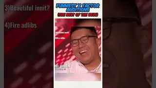 Funniest X Factor audition moments🎤 #funny #audition
