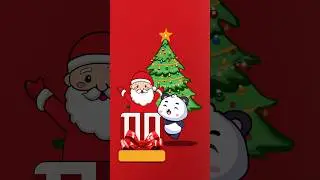 Dadiyal baba ayatohfe sath laya🍰......#merrychristmas #christmasanimationvideo #christmasanimation