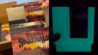 Unboxing Beyond Shadowgate - kickstarter by Zojoi w extras! NES THROWBACK!