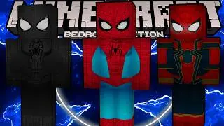 SAIU NOVA Addon do Homem-Aranha no Minecraft PE 1.21.131+ &ndash; VARIOS TRAJES REALISTAS