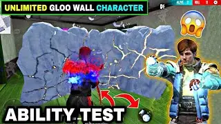 free fire new character ability test | nair character ability test garena free fire #freefir