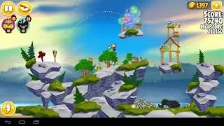Angry Birds Seasons Summer Camp Level 1-8  206810