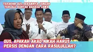 Gus Baha: Menikah Tak Harus Persis Cara Nabi