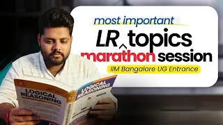 Logical Reasoning Marathon Class LIVE | IIM Bangalore UG Entrance Exam (13 Dec)