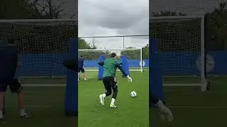 Treino de Guarda-Redes - Leicester City FC - Asmir Begovic #goalkeeper #goleiro #portero #portieri