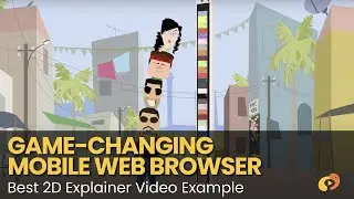 Opera Mini Web Browser - Best 2D Animation Launch Video - Character Animation Explainer Video