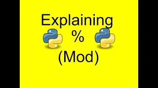 Mod(%) Operator in Python, going through an exercise for mod.