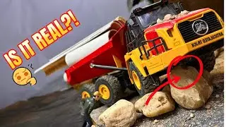 DUMP TRUCK || RC DUMP TRUCK GOTONG ROYONG⁉️ CAN IT REPAIR THE ROAD 😳🚧#popular