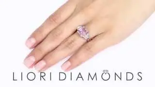 FD-681 - 5.68 Carat GIA Certified Fancy Intense Pink Diamond Engagement Ring in Platinum