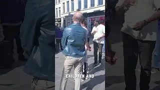Captain Gedaliah letting the people know who the real israelites are in Belgium