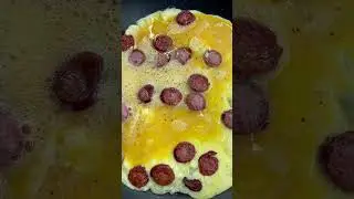 Sausage omelette