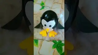 HOW TO MAKE CUTE PENGUIN🐧BY EGG SHELL / EGG SHELL CRAFT