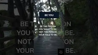 How to be the person you want to be. #confidence #facts #beingconfident