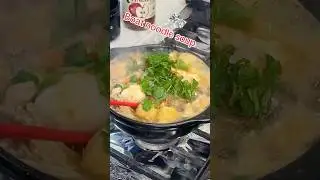 Boat noodle soup #cooking #noodles