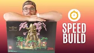 Speed build Lego Zelda Arbre Mojo, set 77092