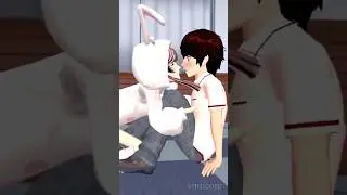 Bunny Kiss 🐇💕#sakuraschoolsimulator #yanderesimulator #vinticore #tiktok #roblox #trend #anime