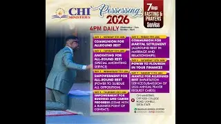 7 DAYS PRAYER AND FASTING SERVICE (POSSESING 2026 DAY 4 with Pst Desmond Oghenenyerovwo Eberu