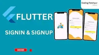 Flutter Splash Screen, SignUp & SignIn UI | Animated Login & Registration Page Design