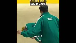 Squid Game premier jeu(#123 SOLEIL)😱😱