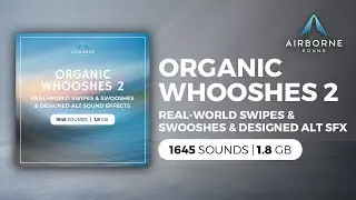 Organic Whooshes 2 Sound Effects Library