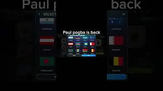 Pogba is back🔥#fcmobile#fifamobile#eafcmobile#mobilegame