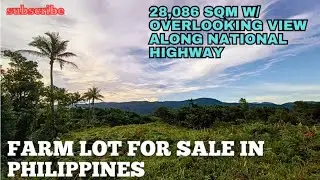 #vlog192 FARM LOT FOR SALE IN PHILIPPINES - 28,086SQM OVER LOOKING VIEW PROPERTY ALONG NATIONAL ROAD