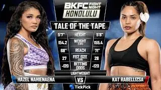 BKFC Fight Night: Honolulu JUST FIGHTS | Middleweight Main Event