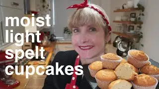 Deliciously Moist Spelt Cupcakes &ndash; Light and Fluffy