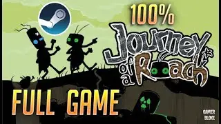 Journey of a Roach - Full Game (100% Steam Achievements) All Bugs + Secrets