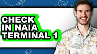 How to Check in Naia Terminal 1 (only Way)