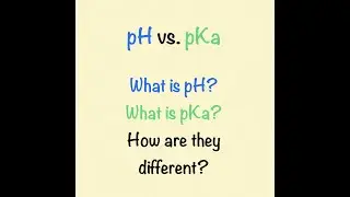 pH vs. pKa