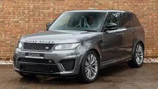 2017 Range Rover Sport 5.0 SVR - Corris Grey - Walkaround & Interior